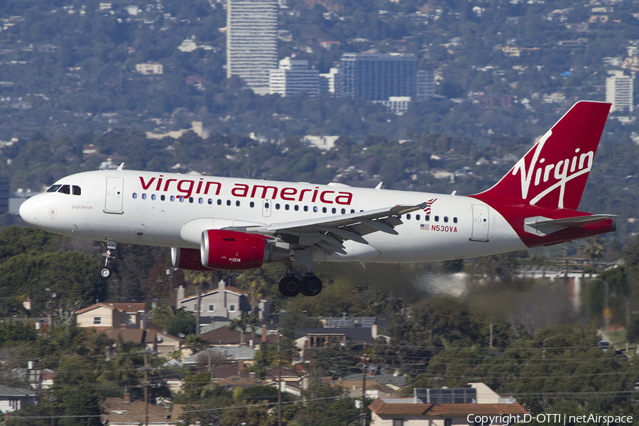 Virgin America Airbus A319-112 (N530VA) | Photo 335734