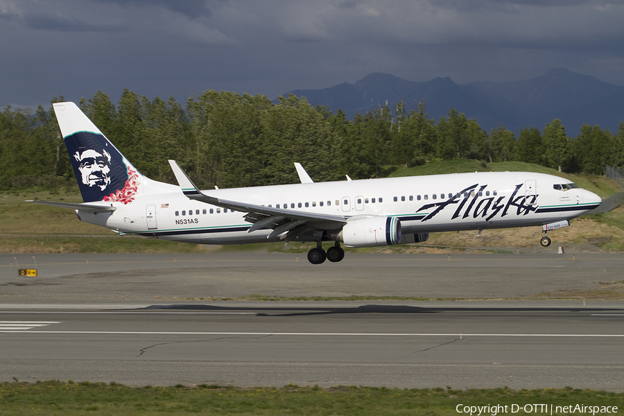 Alaska Airlines Boeing 737-890 (N531AS) | Photo 361568