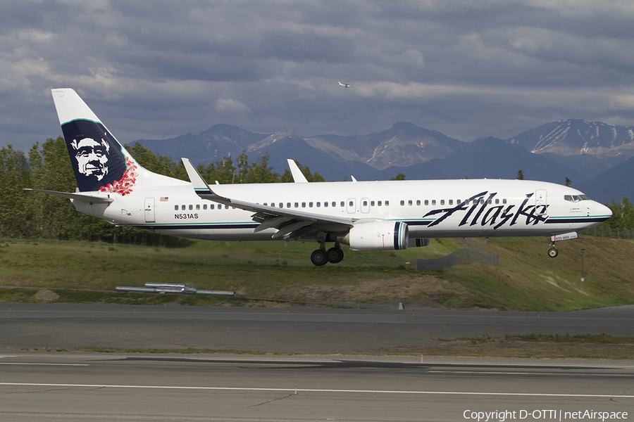 Alaska Airlines Boeing 737-890 (N531AS) | Photo 363186