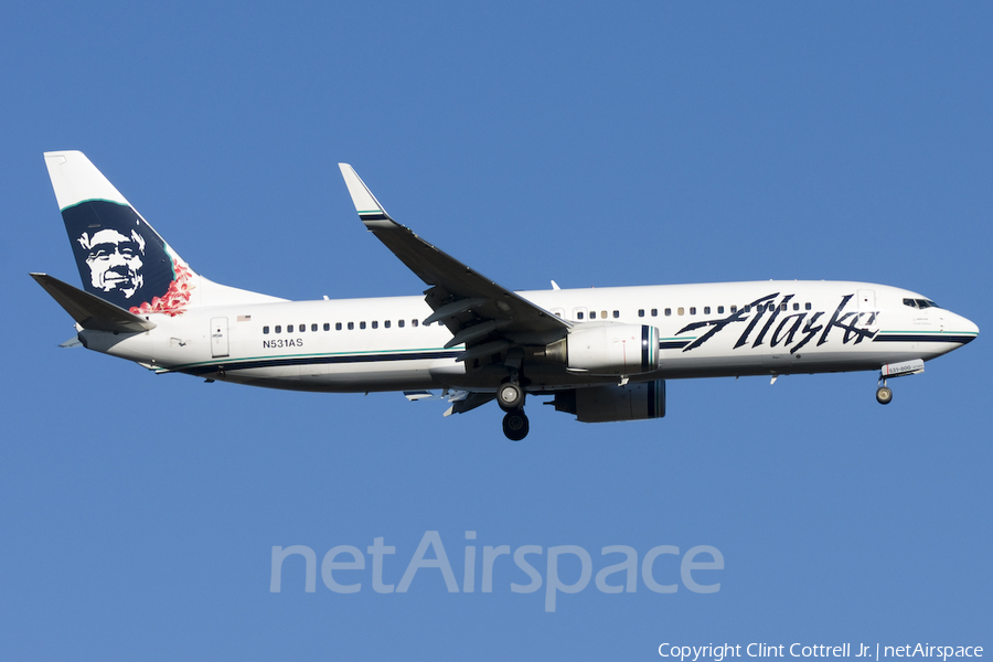 Alaska Airlines Boeing 737-890 (N531AS) | Photo 40748