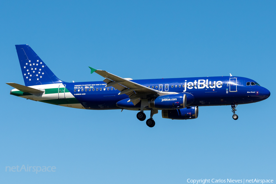 JetBlue Airways Airbus A320-232 (N531JL) | Photo 518296