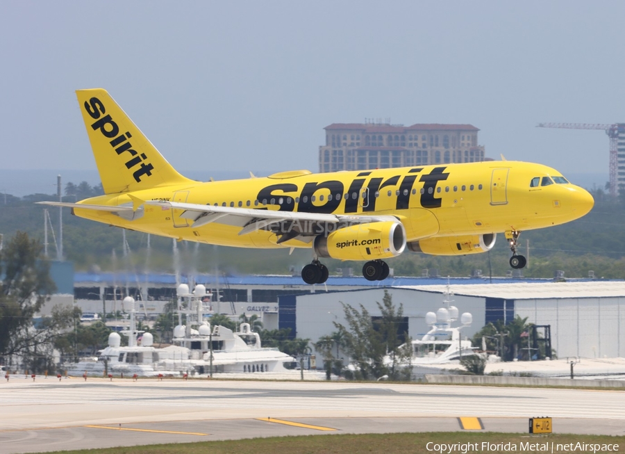 Spirit Airlines Airbus A319-132 (N531NK) | Photo 625369