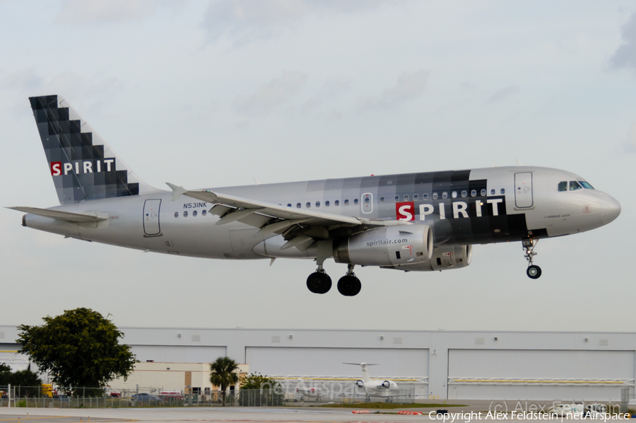 Spirit Airlines Airbus A319-132 (N531NK) | Photo 66268