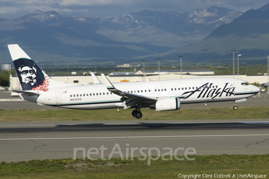 Alaska Airlines Boeing 737-890 (N532AS) | Photo 40750