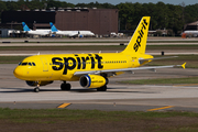 Spirit Airlines Airbus A319-132 (N532NK) at  Houston - George Bush Intercontinental, United States