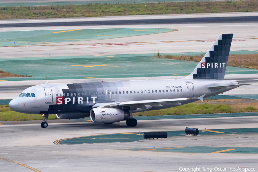 Spirit Airlines Airbus A319-132 (N532NK) | Photo 562341