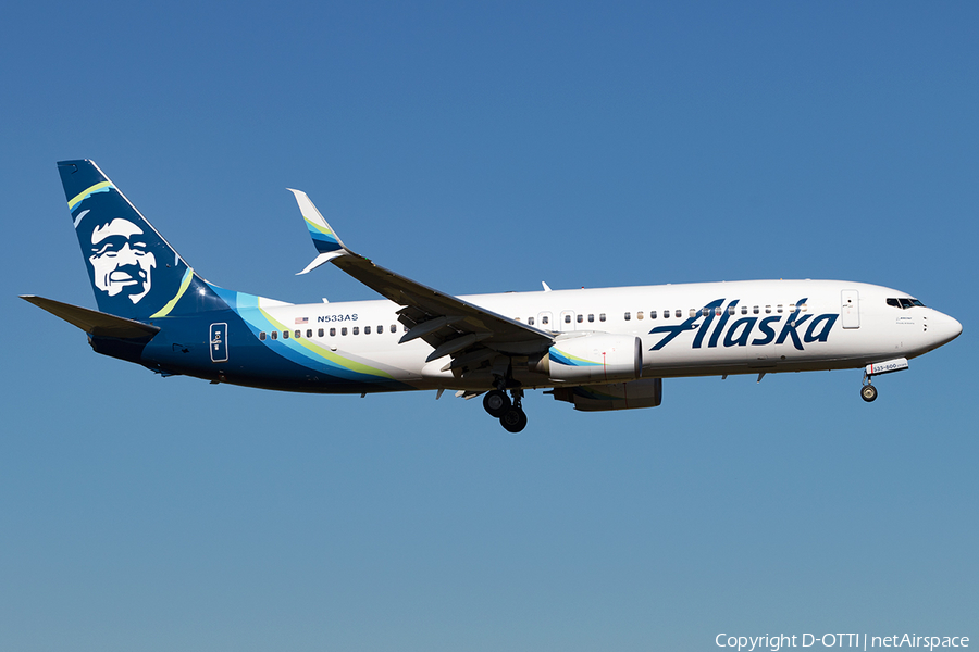 Alaska Airlines Boeing 737-890 (N533AS) | Photo 180281