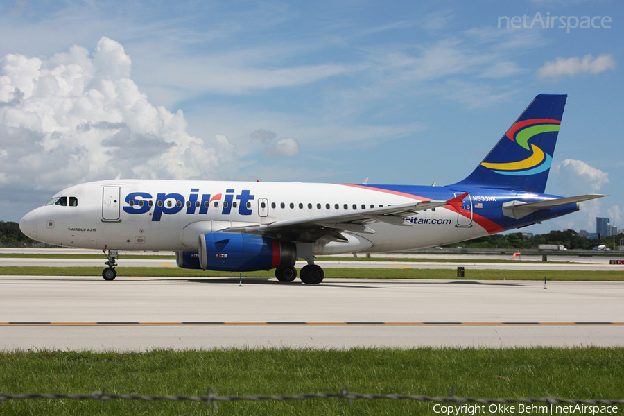 Spirit Airlines Airbus A319-132 (N533NK) | Photo 53969