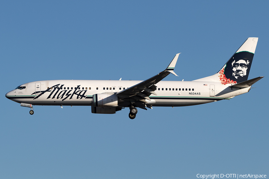 Alaska Airlines Boeing 737-890 (N534AS) | Photo 145503