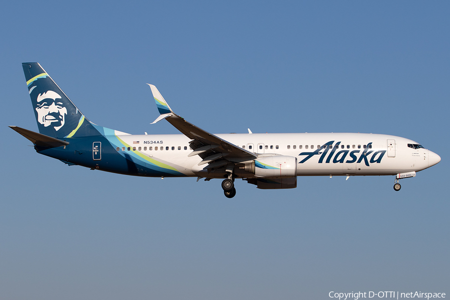 Alaska Airlines Boeing 737-890 (N534AS) | Photo 521769