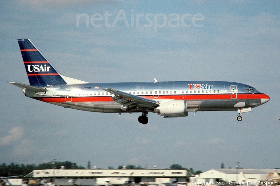USAir Boeing 737-3B7 (N534AU) | Photo 197130