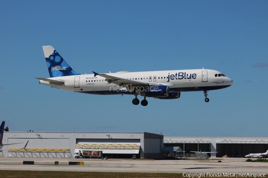 JetBlue Airways Airbus A320-232 (N534JB) | Photo 358031