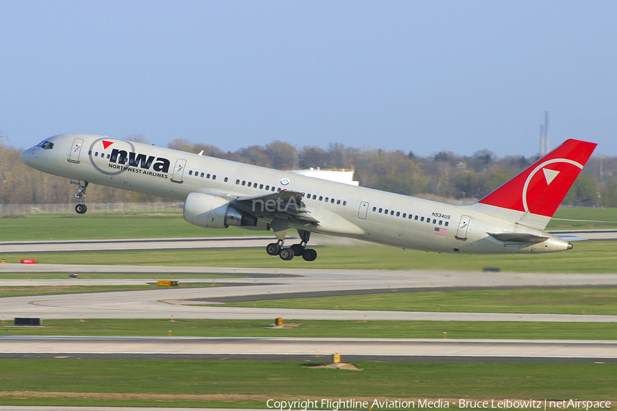 Northwest Airlines Boeing 757-251 (N534US) | Photo 83745
