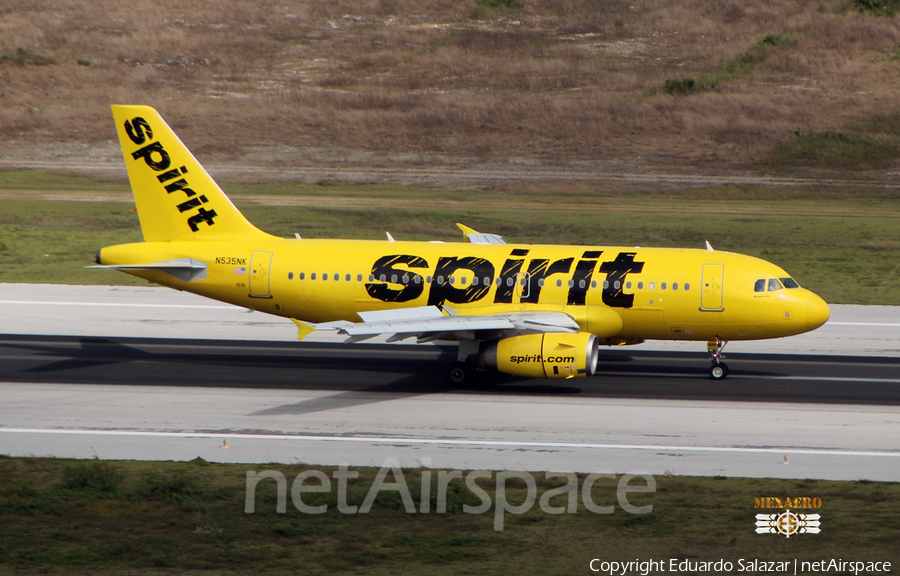 Spirit Airlines Airbus A319-133 (N535NK) | Photo 659801