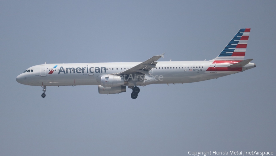 American Airlines Airbus A321-231 (N535UW) | Photo 589050