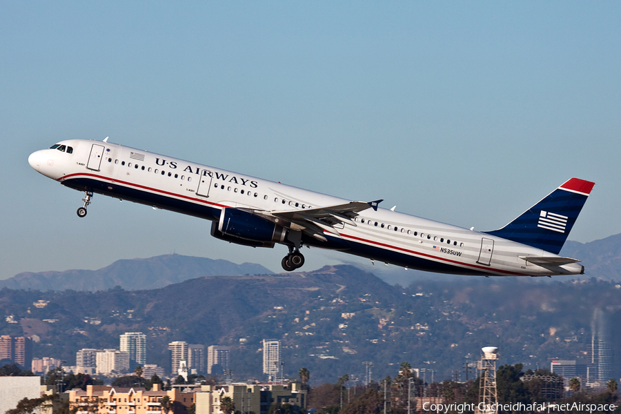 US Airways Airbus A321-231 (N535UW) | Photo 67235