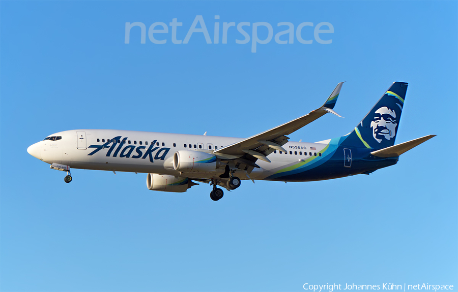 Alaska Airlines Boeing 737-890 (N536AS) | Photo 258098