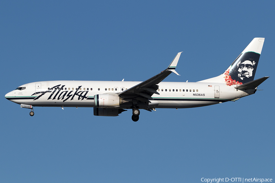Alaska Airlines Boeing 737-890 (N536AS) | Photo 177106