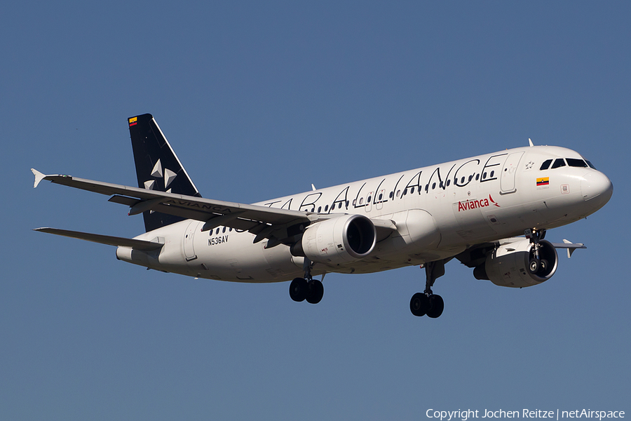 Avianca Airbus A320-214 (N536AV) | Photo 104341