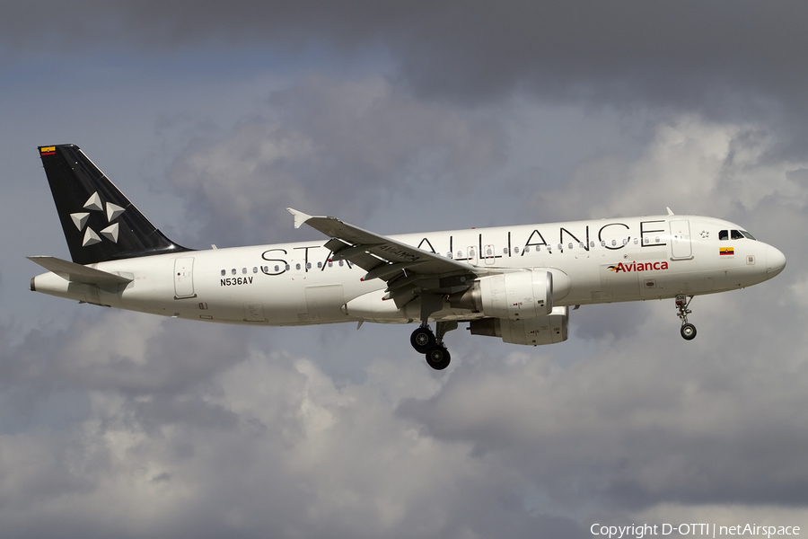 Avianca Airbus A320-214 (N536AV) | Photo 421694