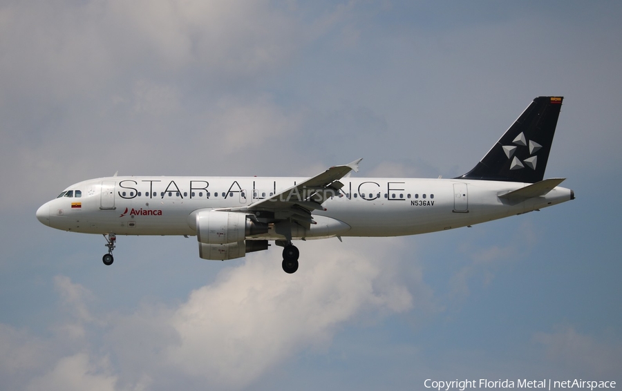 Avianca Airbus A320-214 (N536AV) | Photo 589081