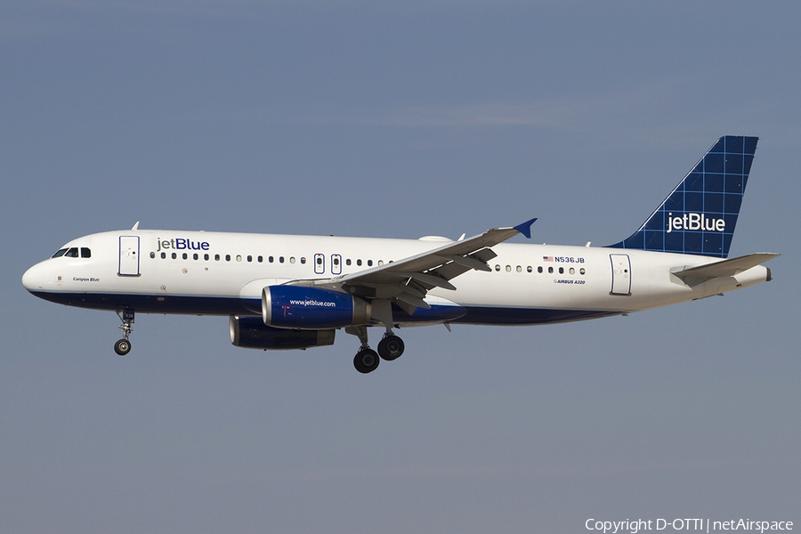 JetBlue Airways Airbus A320-232 (N536JB) | Photo 341096