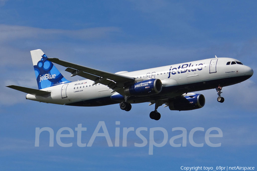 JetBlue Airways Airbus A320-232 (N536JB) | Photo 68035