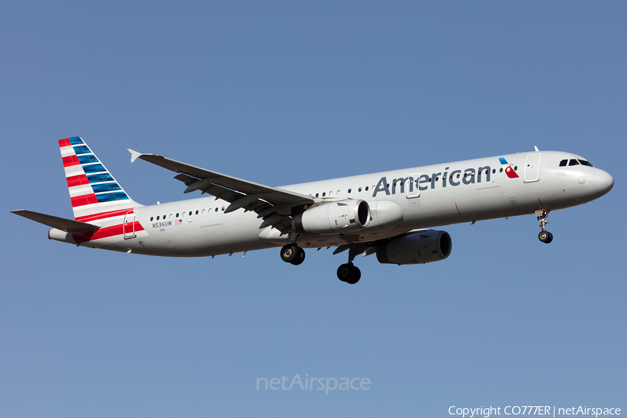American Airlines Airbus A321-231 (N536UW) | Photo 235050