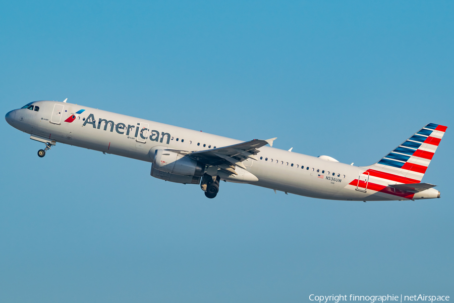 American Airlines Airbus A321-231 (N536UW) | Photo 597864