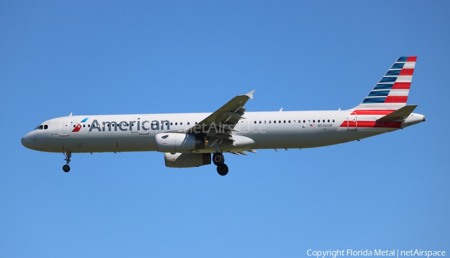 American Airlines Airbus A321-231 (N536UW) | Photo 589085