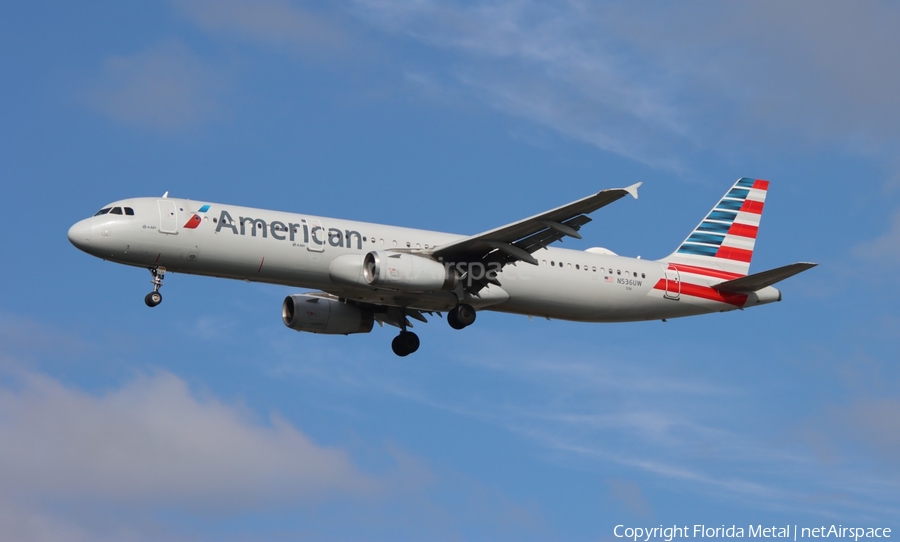 American Airlines Airbus A321-231 (N536UW) | Photo 667839