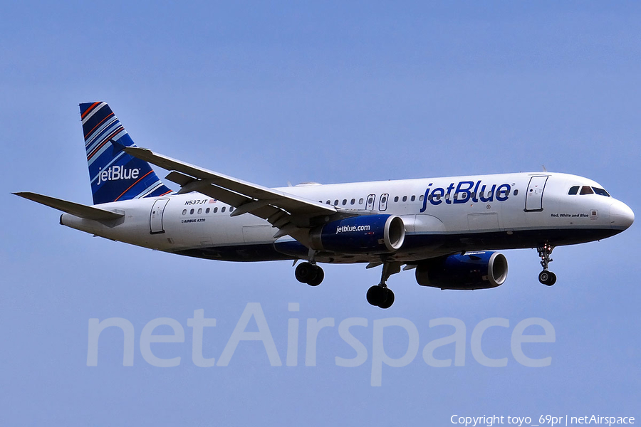 JetBlue Airways Airbus A320-232 (N537JT) | Photo 76090