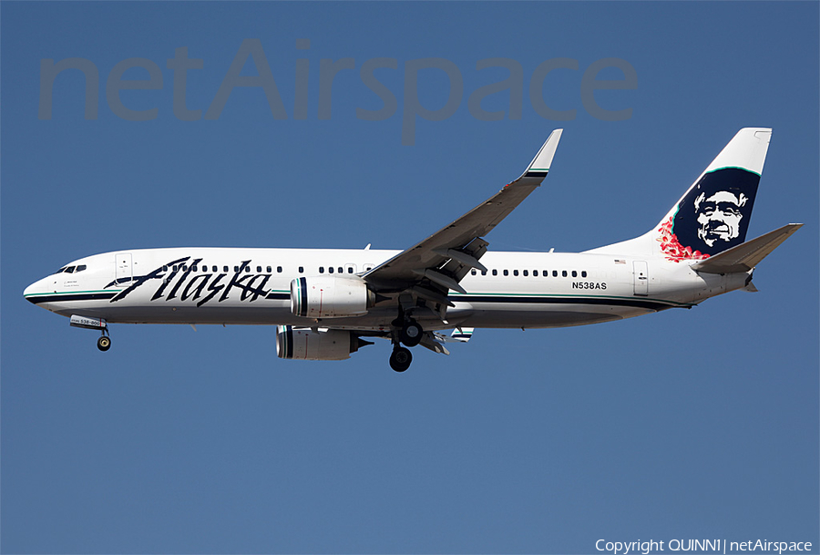 Alaska Airlines Boeing 737-890 (N538AS) | Photo 34507