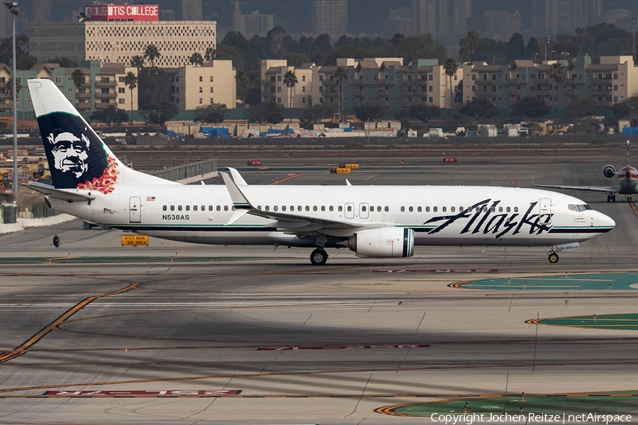Alaska Airlines Boeing 737-890 (N538AS) | Photo 359912
