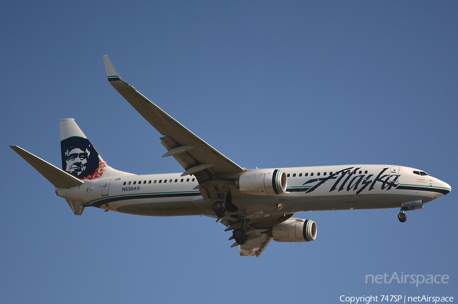 Alaska Airlines Boeing 737-890 (N538AS) | Photo 38929