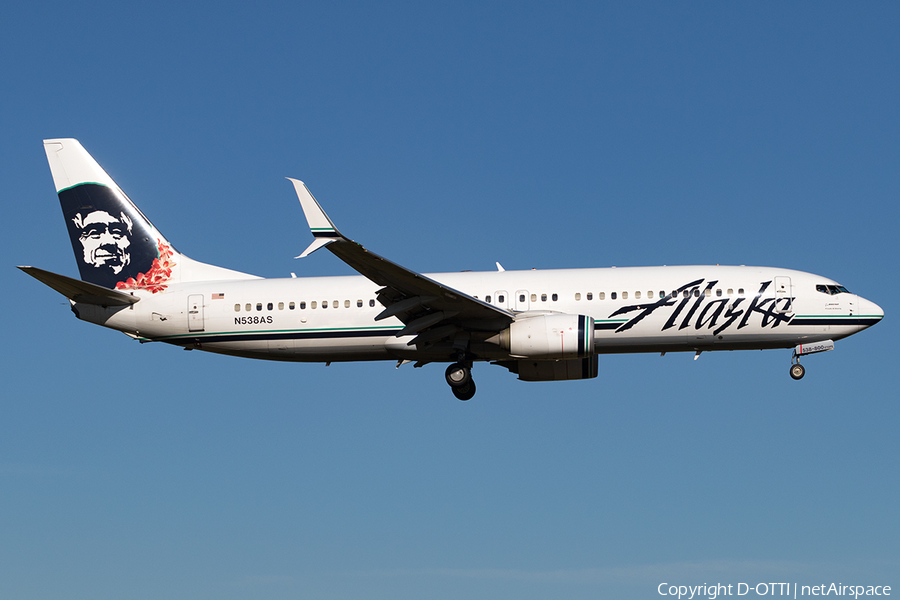Alaska Airlines Boeing 737-890 (N538AS) | Photo 177685