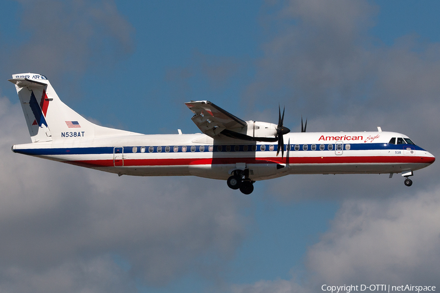 American Eagle ATR 72-500 (N538AT) | Photo 233080