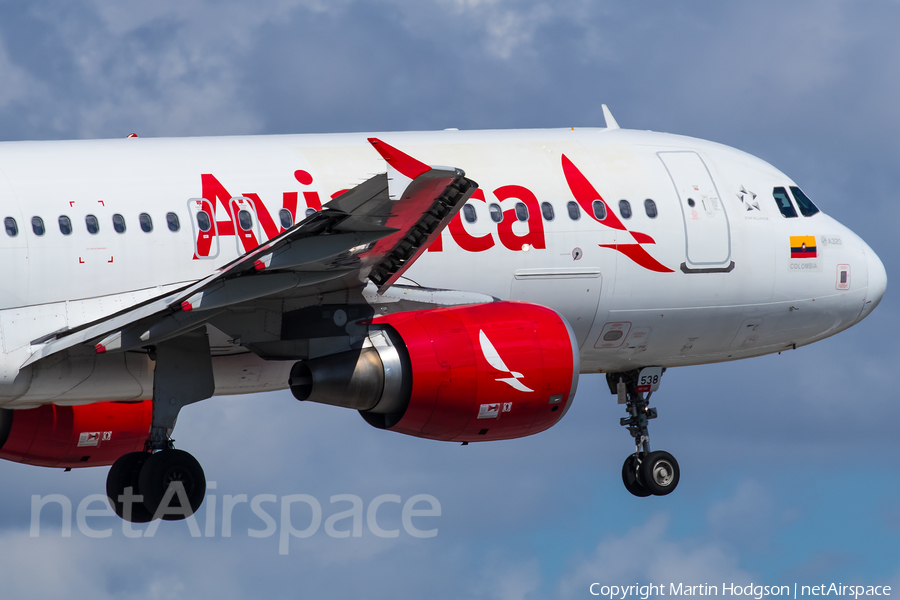 Avianca Airbus A320-214 (N538AV) | Photo 606866