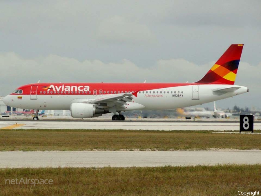 Avianca Airbus A320-214 (N538AV) | Photo 76224