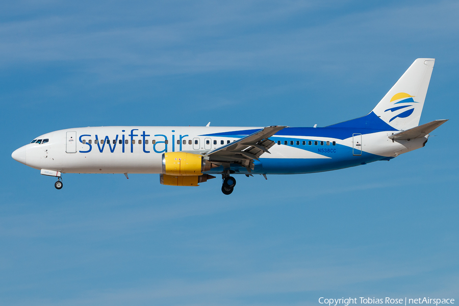 Swift Air Boeing 737-48E (N538CC) | Photo 340845