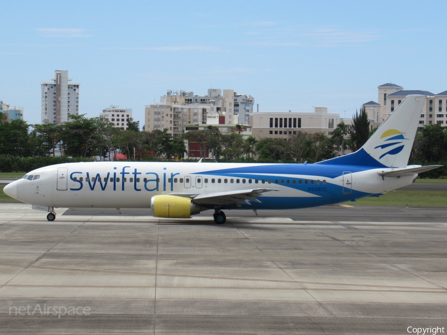 Swift Air Boeing 737-48E (N538CC) | Photo 322709