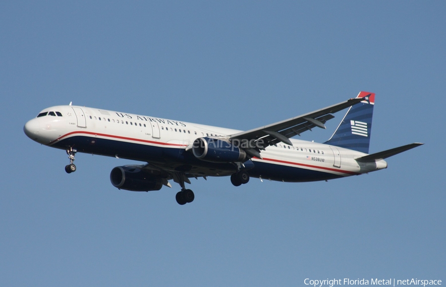 US Airways Airbus A321-231 (N538UW) | Photo 300667