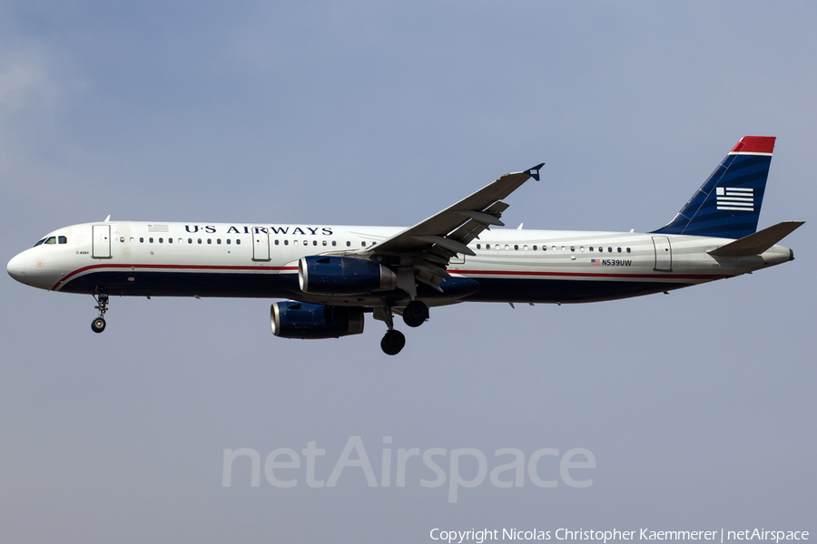 US Airways Airbus A321-231 (N539UW) | Photo 161292