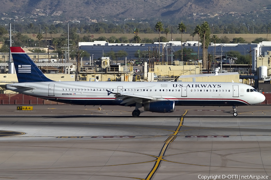 US Airways Airbus A321-231 (N539UW) | Photo 462368