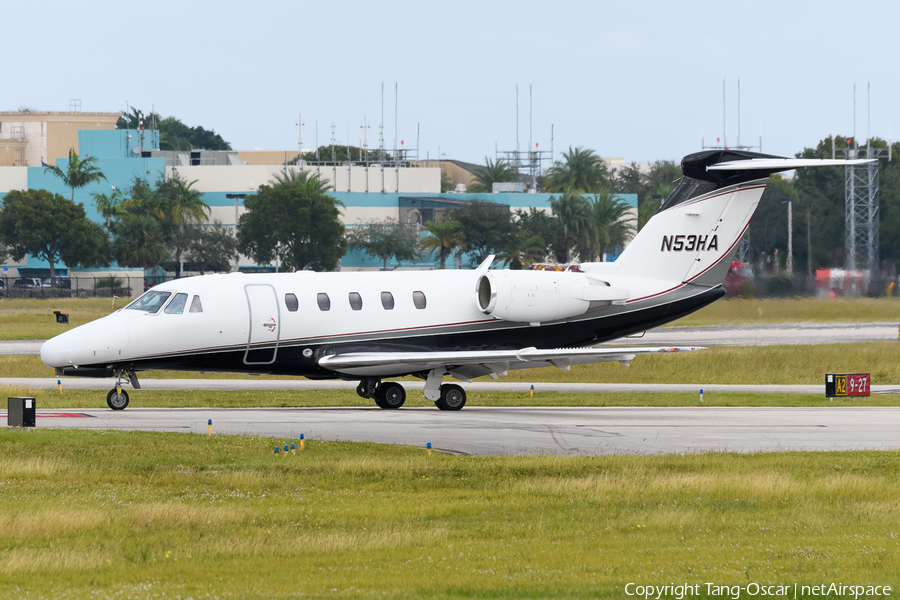 (Private) Cessna 650 Citation VII (N53HA) | Photo 541291