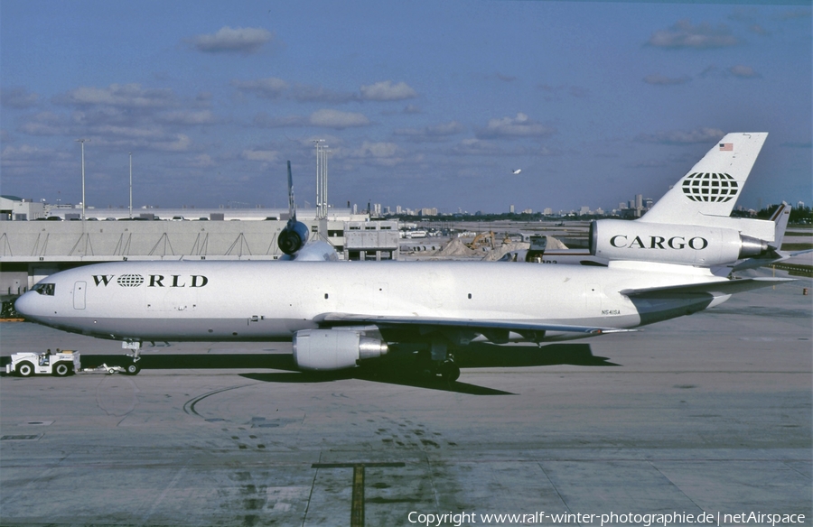 World Airways Cargo McDonnell Douglas DC-10-30F (N541SA) | Photo 476266