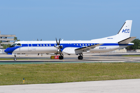 Air Charter Express SAAB 2000 (N542FR) at  Tampa - International, United States