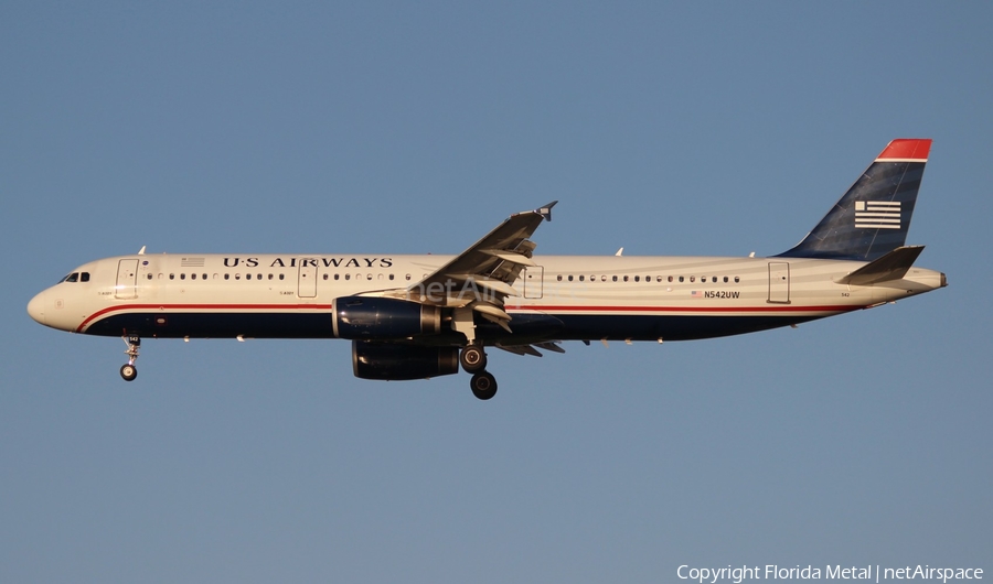 US Airways Airbus A321-231 (N542UW) | Photo 589181