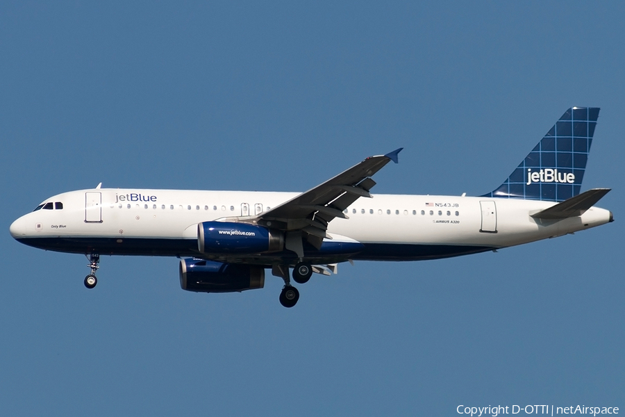 JetBlue Airways Airbus A320-232 (N543JB) | Photo 175934