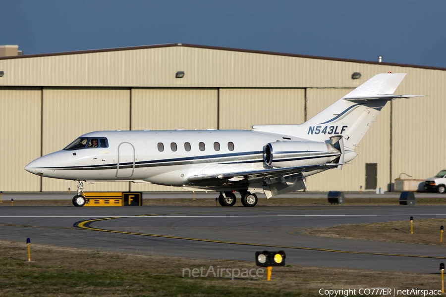 (Private) Raytheon Hawker 800XP (N543LF) | Photo 21521